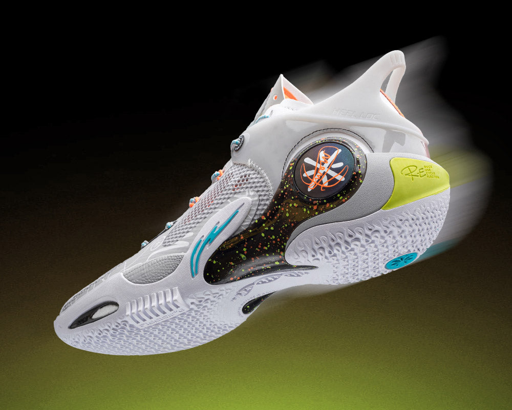 Wade Fission 8 SE "Moment" Salventius Wade Basketball Shoes   Grey
